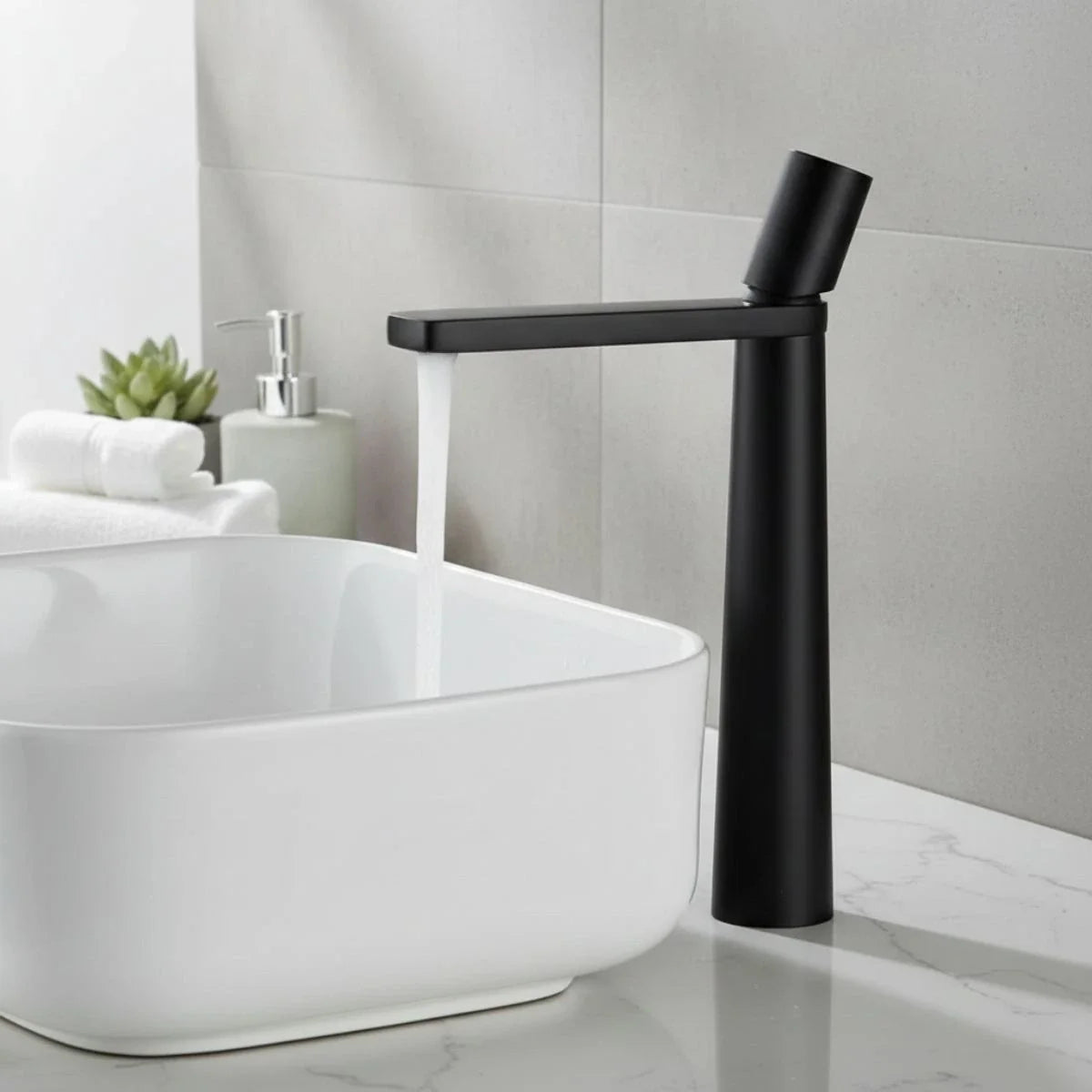 Torneira Para Banheiro Monocomando Misturador Minimal Premium