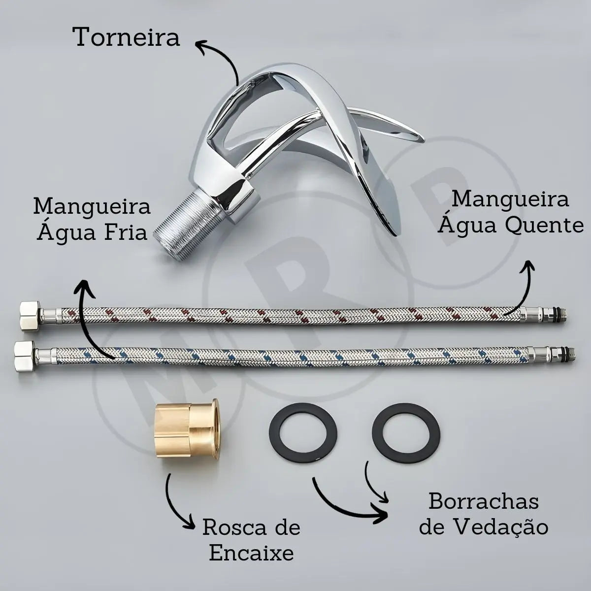 Torneira Para Banheiro Monocomando - AquaElite