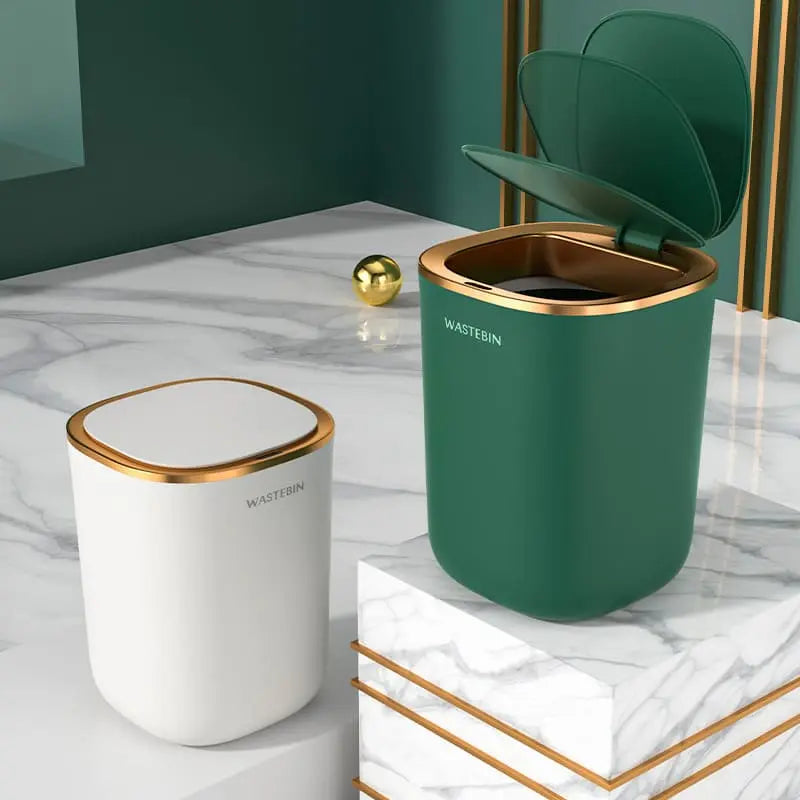 Lixeira Automática Com Sensor Para Banheiro