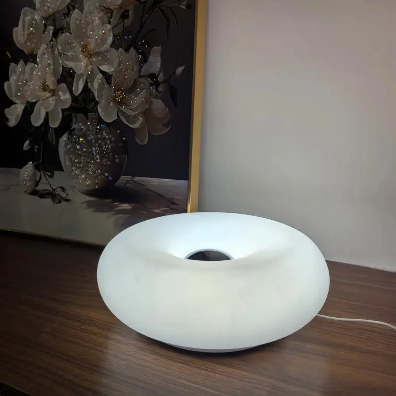 Luminária Decorativa de Mesa Donut LED USB