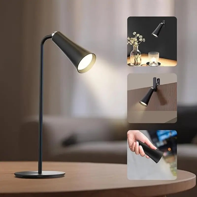 Luminária de Mesa 4 em 1 Led Ajustável 360°