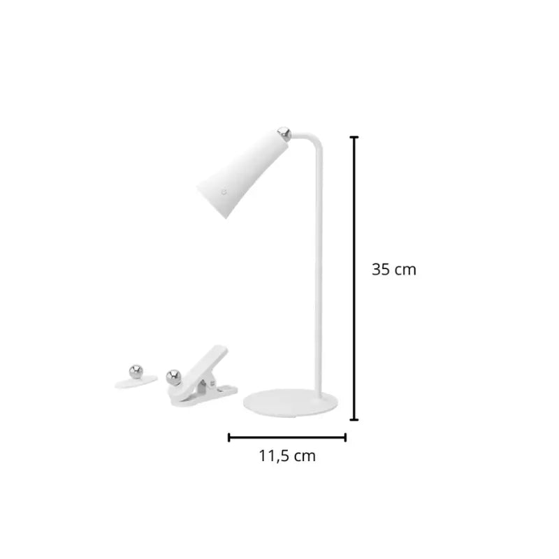 Luminária de Mesa 4 em 1 Led Ajustável 360°