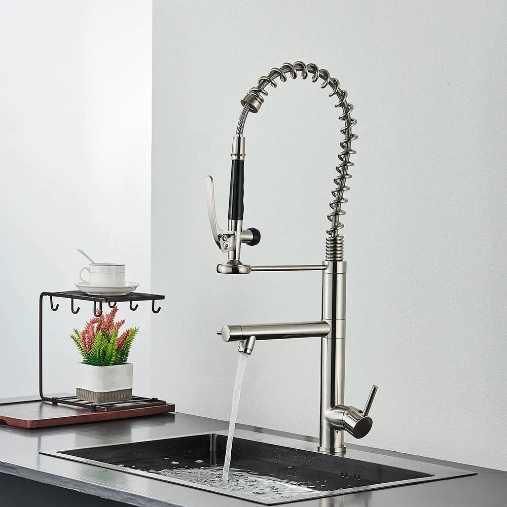 Torneira Para Cozinha Monocomando Gourmet Prestige Preto Matte