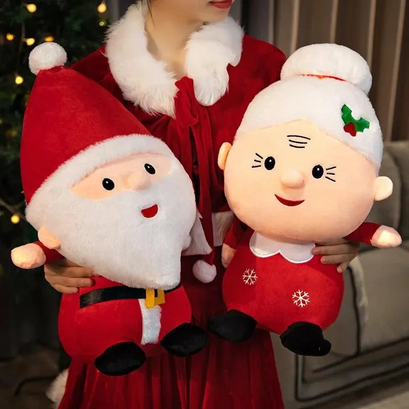 Bonecos de Pelúcia Natalinos para Decoração e Presente Infantil Lavielle