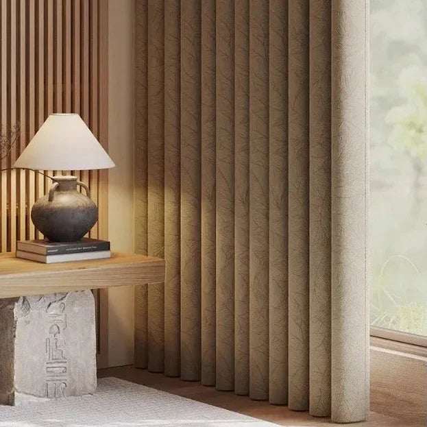 Cortina Chenille com Isolamento Térmico e Proteção Solar Lavielle