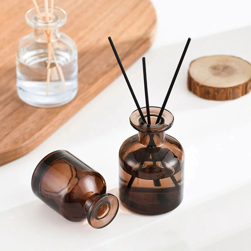 Difusor de óleo Essencial Decorativo com Varetas e Frasco de Vidro Lavielle