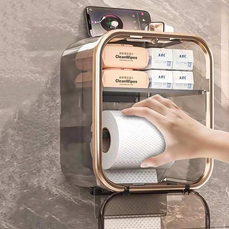 Porta Papel Higiênico Dispenser Organizador Banheiro