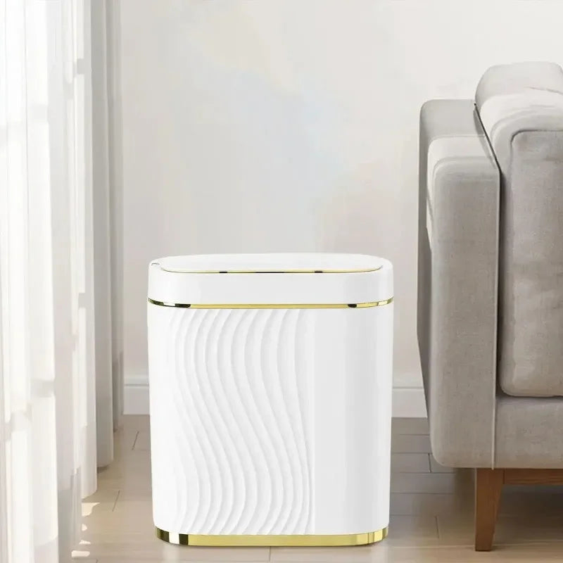 Lixeira Inteligente com Sensor de Movimento e Tampa Automática Lavielle