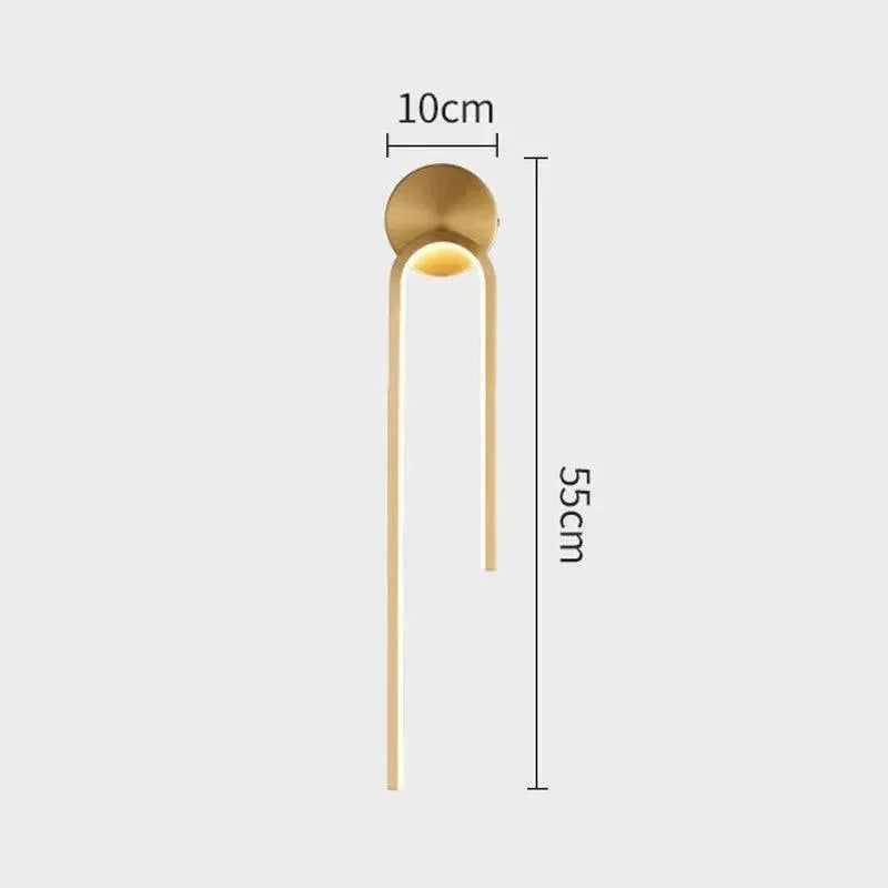 Luminária de Parede Led Design Moderno para Decoração e Iluminação Lavielle