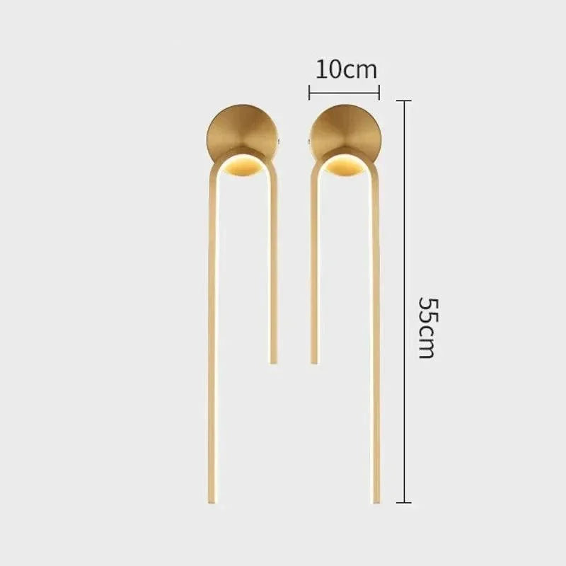 Luminária de Parede Led Design Moderno para Decoração e Iluminação Lavielle