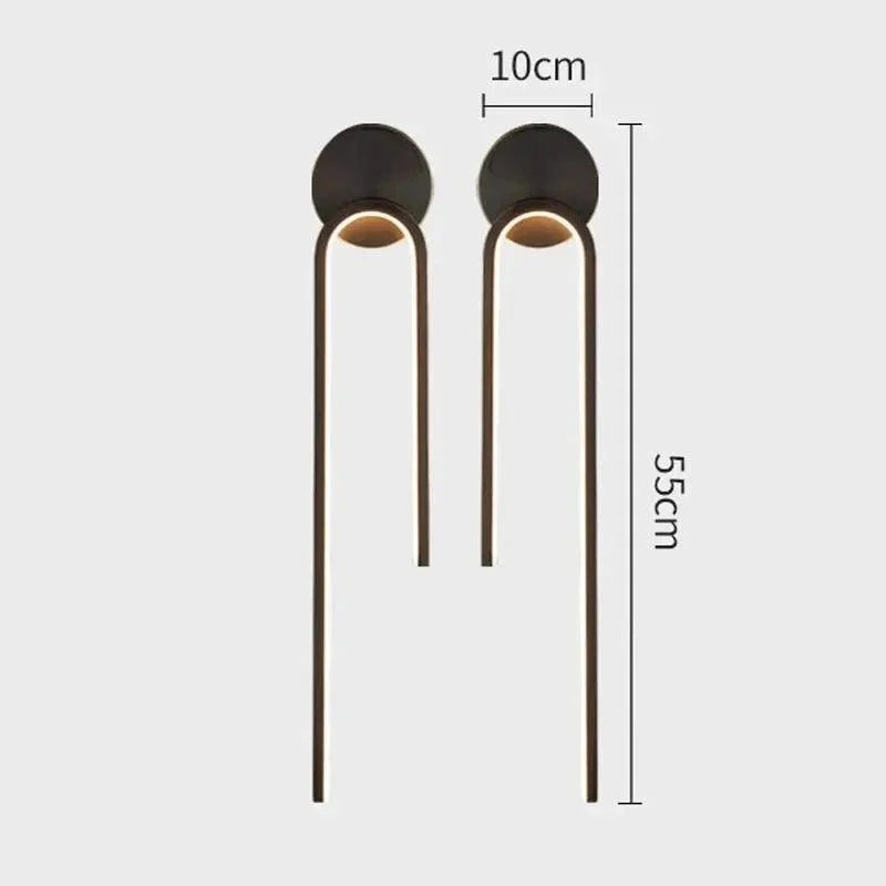 Luminária de Parede Led Design Moderno para Decoração e Iluminação Lavielle