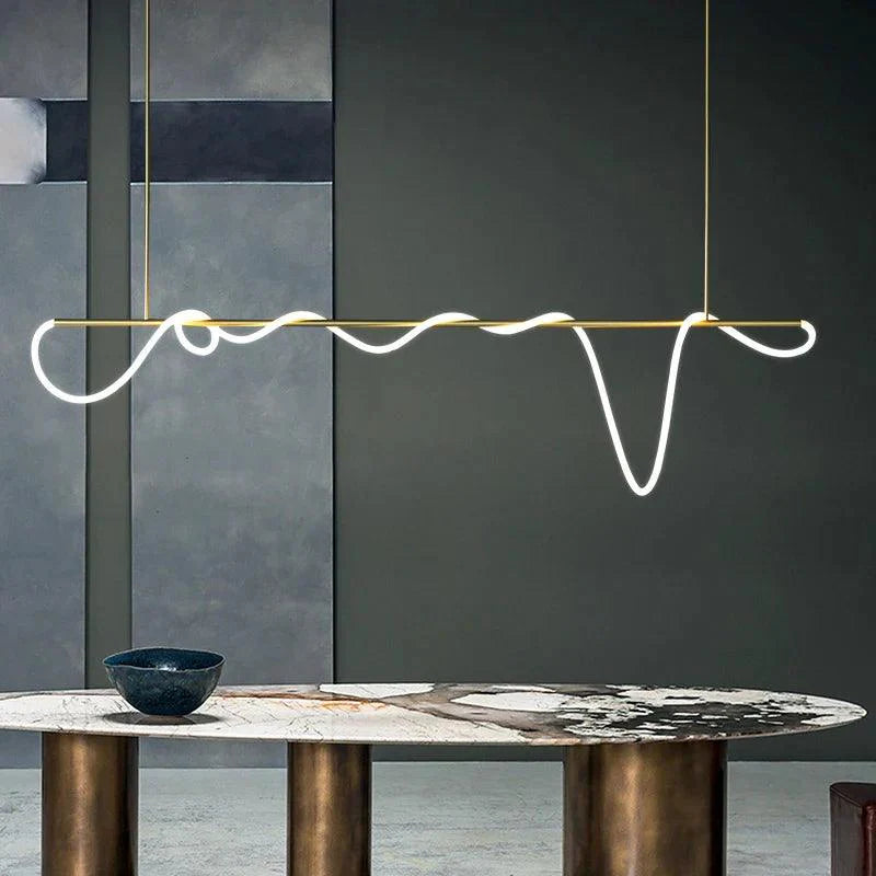 Lustre Pendente Led Moderno Para Sala