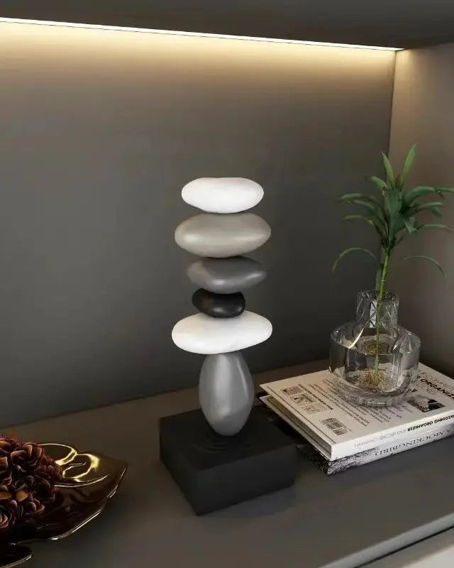 Miniaturas Decorativas em Resina para Escritório e Sala Estilo Moderno Lavielle
