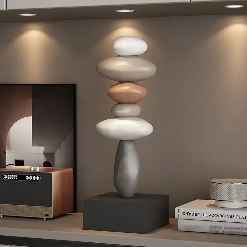 Miniaturas Decorativas em Resina para Escritório e Sala Estilo Moderno Lavielle