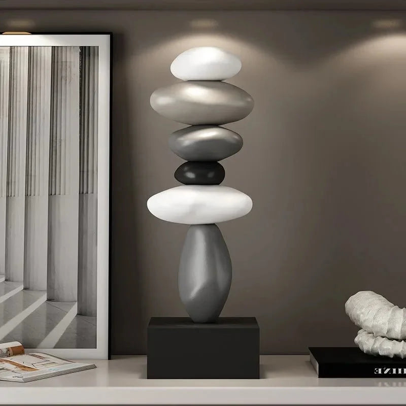 Miniaturas Decorativas em Resina para Escritório e Sala Estilo Moderno Lavielle