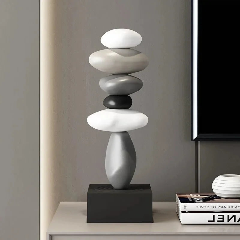Miniaturas Decorativas em Resina para Escritório e Sala Estilo Moderno Lavielle