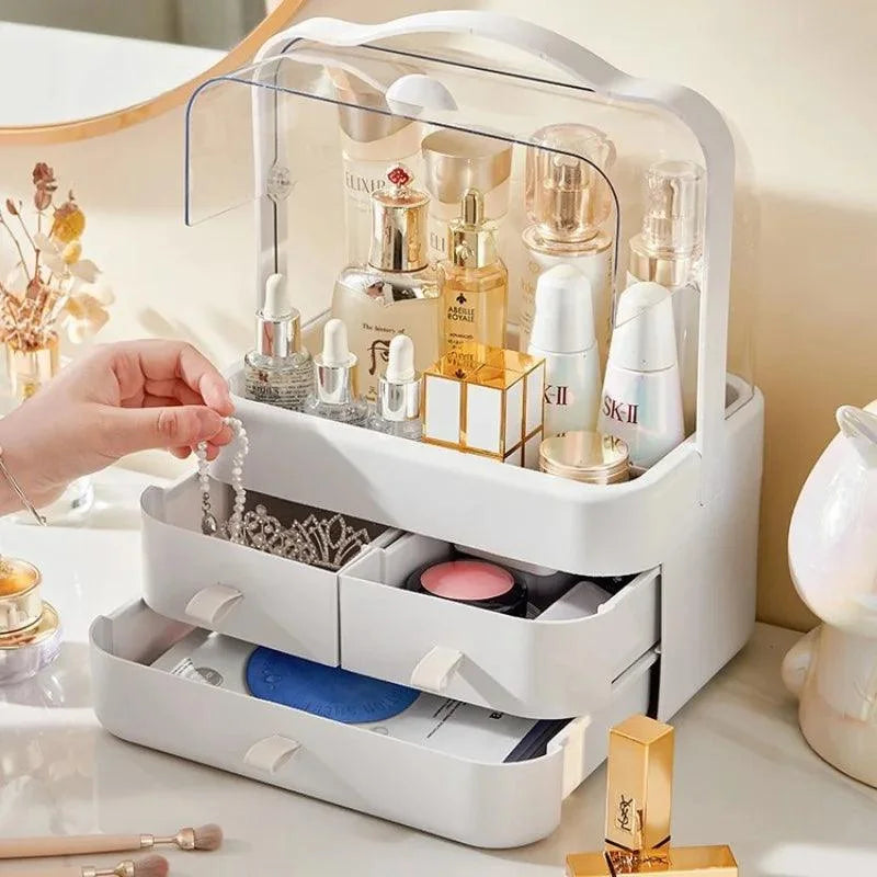 Organizador de Maquiagem e Joias Impermeável Multicolor para Mesa Lavielle