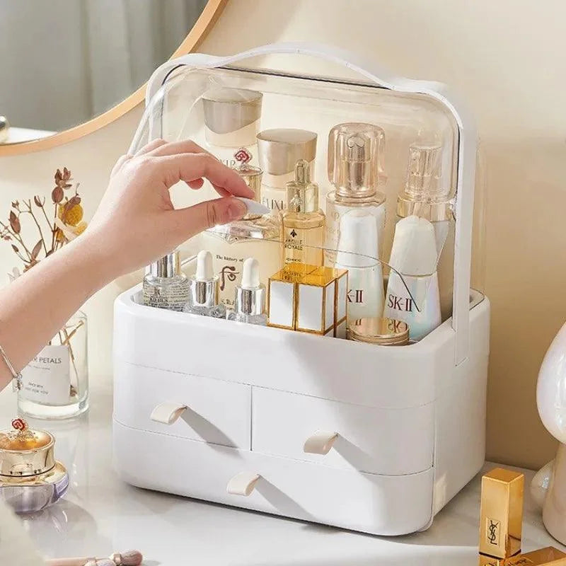 Organizador de Maquiagem e Joias Impermeável Multicolor para Mesa Lavielle