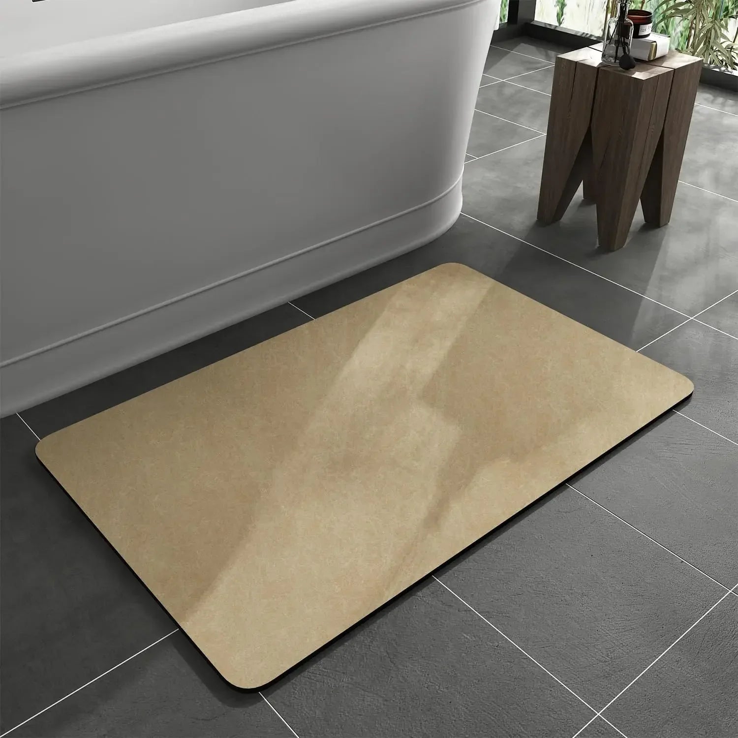 Tapete Absorvente Antiderrapante de Banheiro em Diatomita para Piso Lavielle