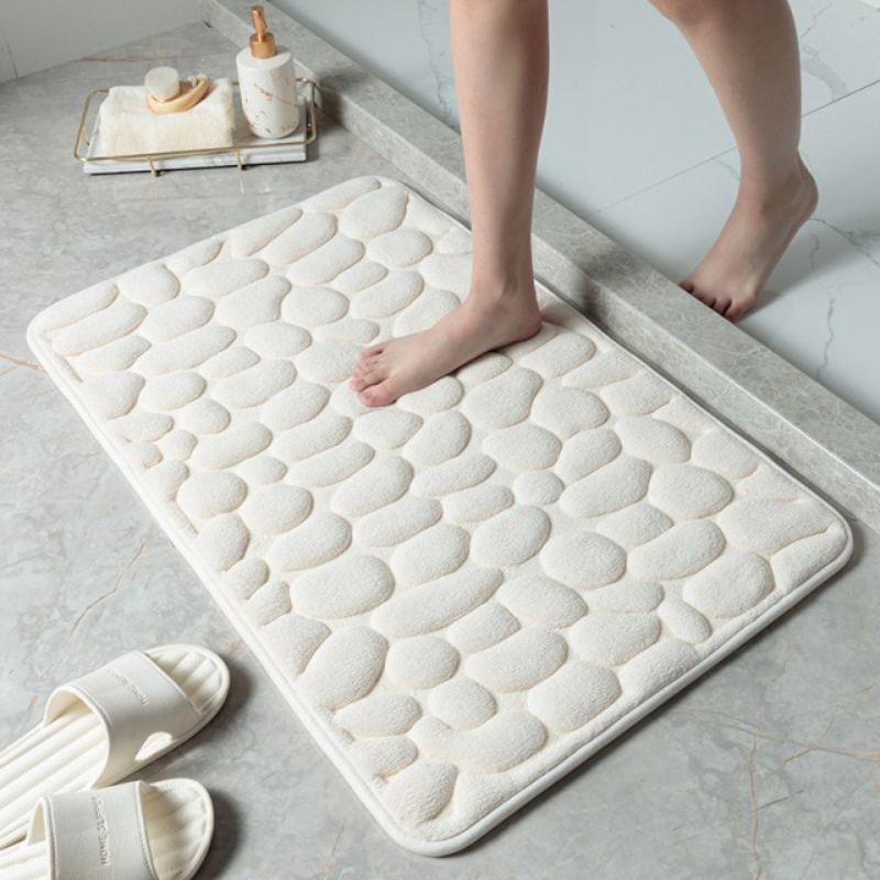 Tapete Para Banheiro Antiderrapante Absorvente e Macio 60x40cm