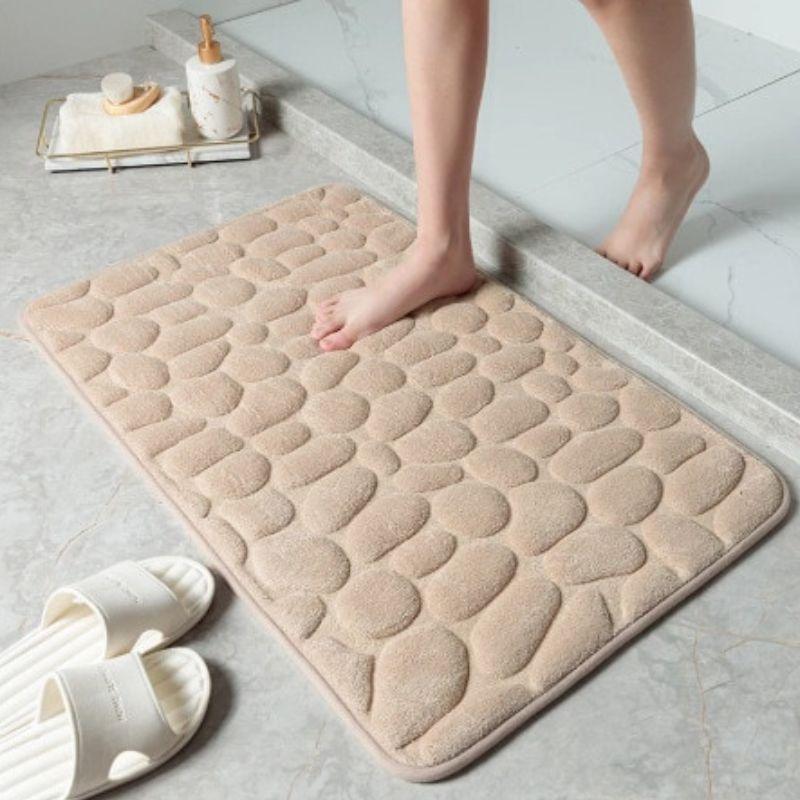 Tapete Para Banheiro Antiderrapante Absorvente e Macio 60x40cm