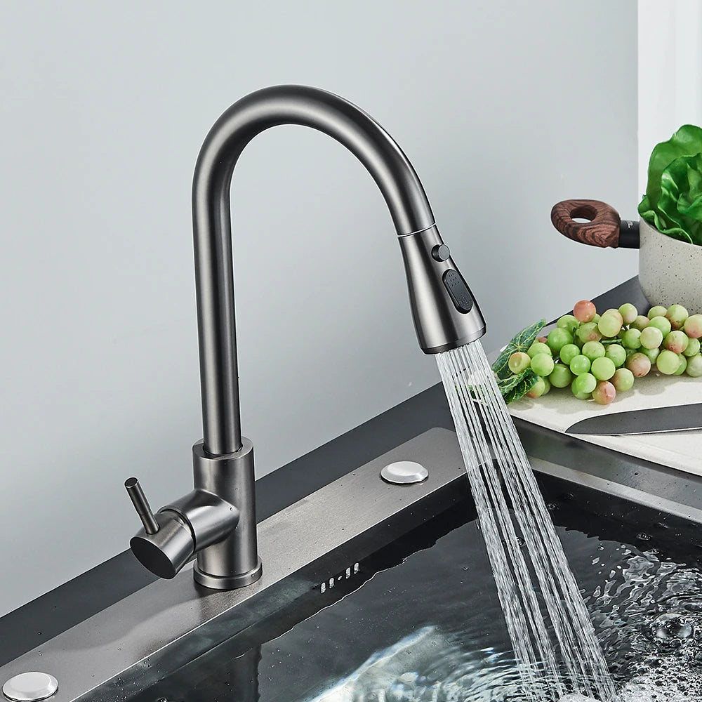 Torneira Para Cozinha Com Jato Extensível