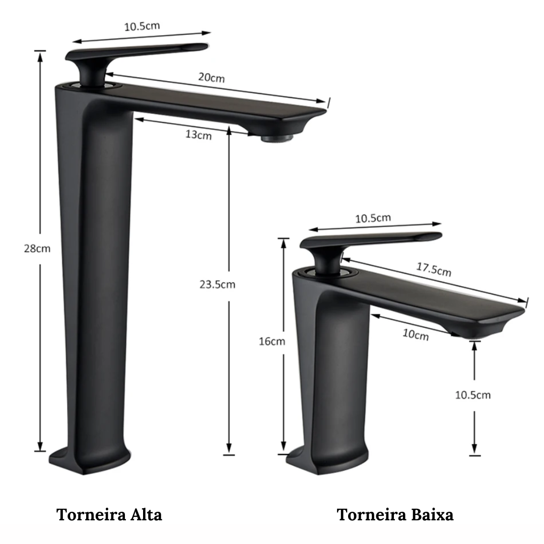Torneira Para Banheiro Monocomando - Monapoli