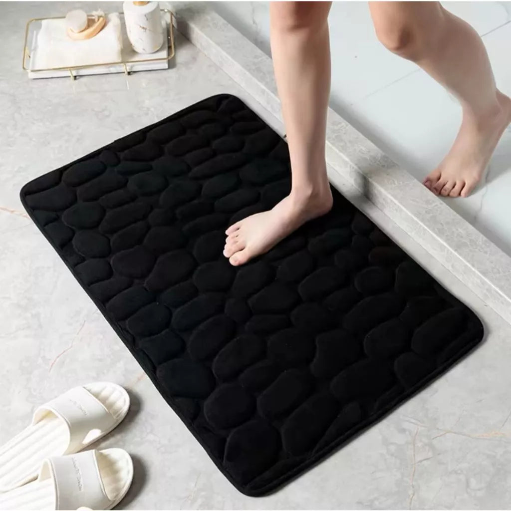 Tapete Para Banheiro Antiderrapante Absorvente e Macio 60x40cm