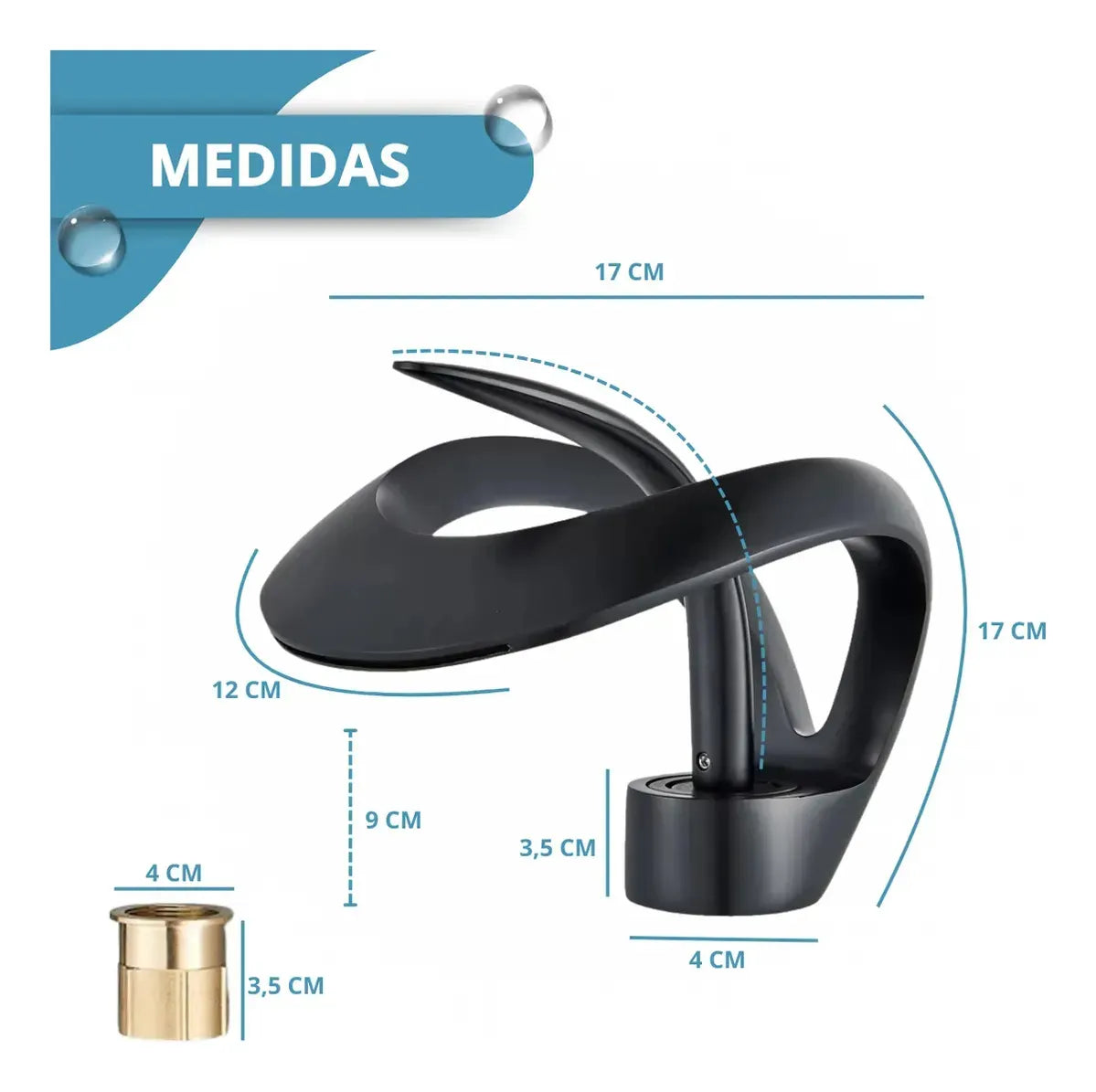 Torneira Para Banheiro Monocomando - AquaElite
