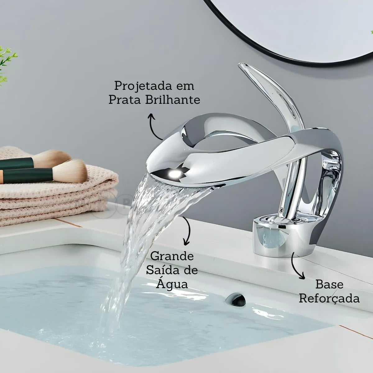 Torneira Para Banheiro Monocomando - AquaElite