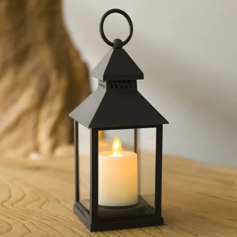 Luminária Decorativa Lampião LED