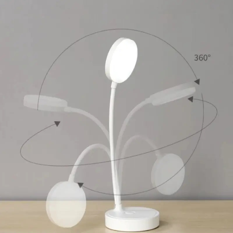 Luminária de Mesa Decorativa LED Flexível Touch