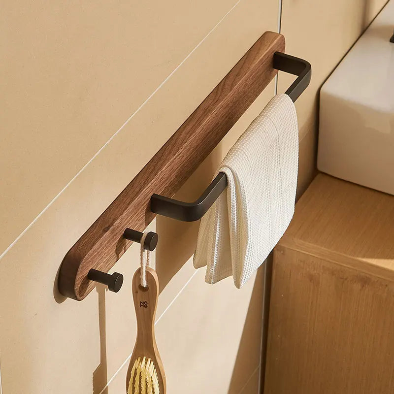 Porta Toalha Para Banheiro Estilo Rústico