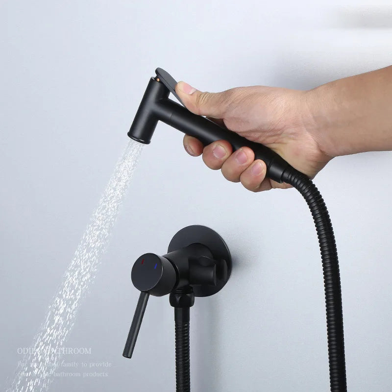 Ducha Higiênica Para Banheiro Monocomando Misturador Água Quente e Fria Shower Confort Plus