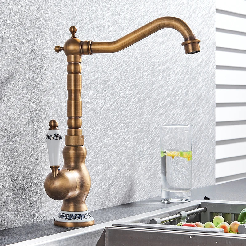 Torneira Monocomando Modelo Antique Luxe