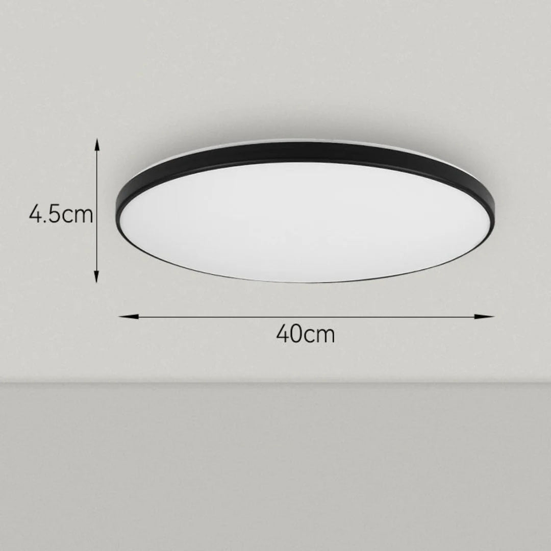 Luminária de Teto Plafon Led Sobrepor Decorativa Moderna Redonda
