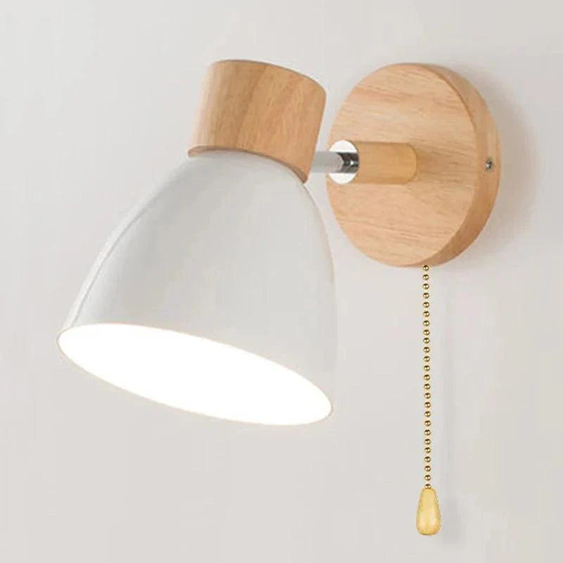 Arandela Articulada de Parede Interna Wooden
