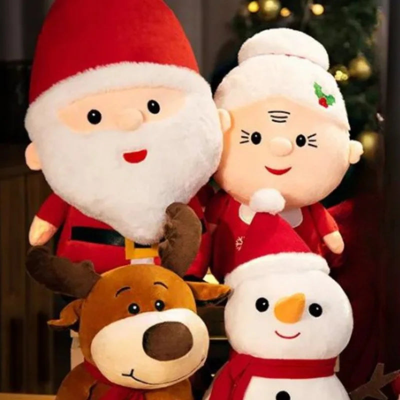 Bonecos de Pelúcia Natalinos para Decoração e Presente Infantil Lavielle