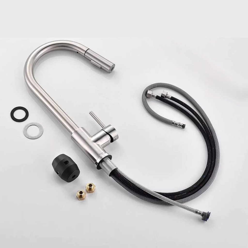 Torneira Para Cozinha Gourmet Monocomando Extensível Inox