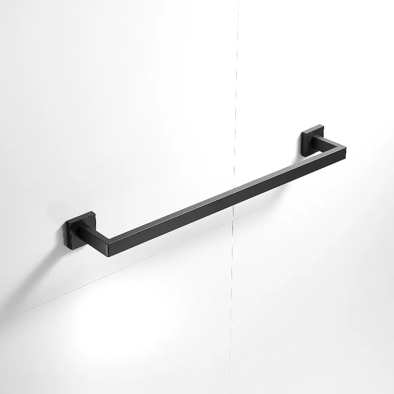 Porta Toalha De Banheiro Inox Quadrado Suporte Toalheiro 40/60cm