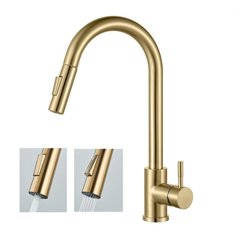 Torneira Para Cozinha Gourmet Monocomando Extensível Inox