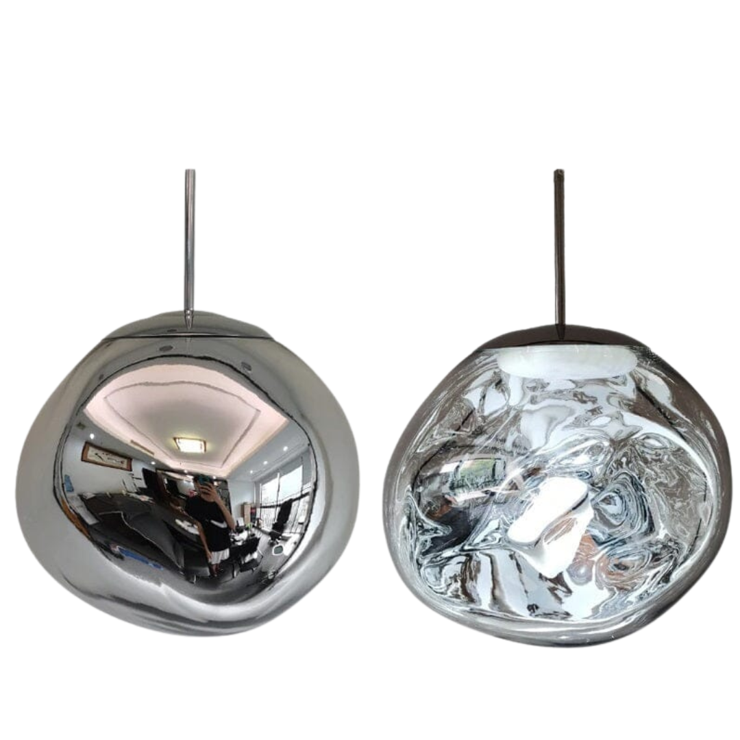 Conjunto Completo Lustre Pendente Moderno Luxuoso Lava Macaron Nórdico