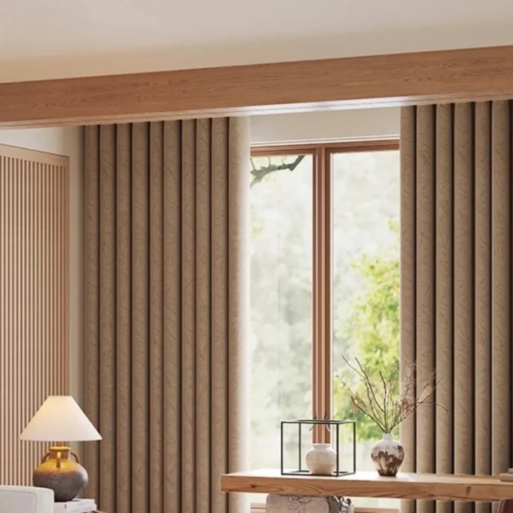 Cortina Chenille com Isolamento Térmico e Proteção Solar Lavielle