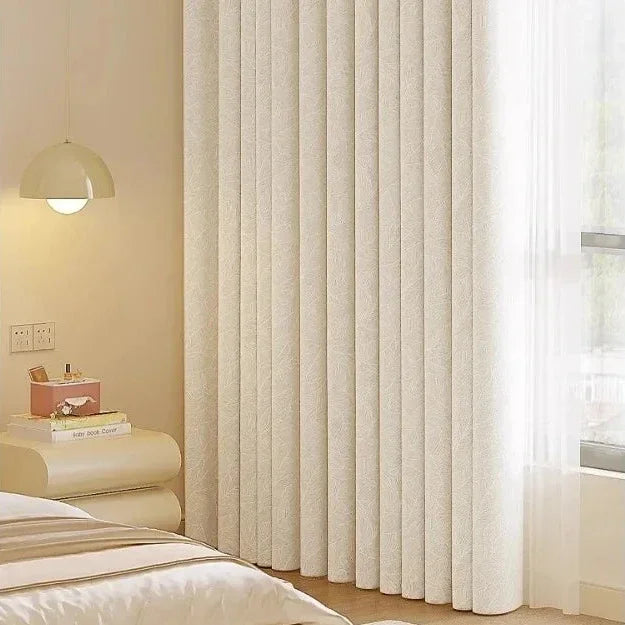 Cortina Chenille com Isolamento Térmico e Proteção Solar Lavielle