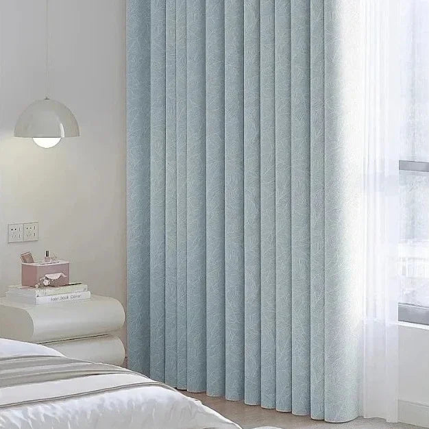 Cortina Chenille com Isolamento Térmico e Proteção Solar Lavielle