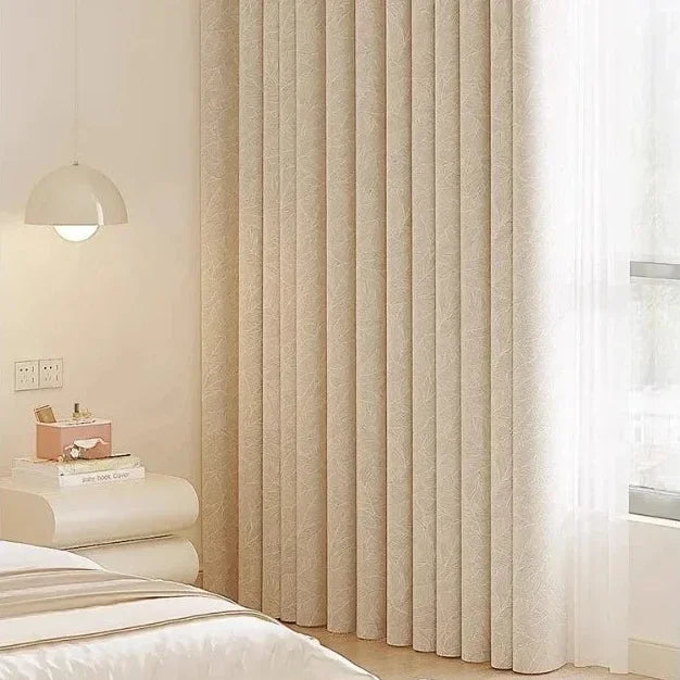 Cortina Chenille com Isolamento Térmico e Proteção Solar Lavielle