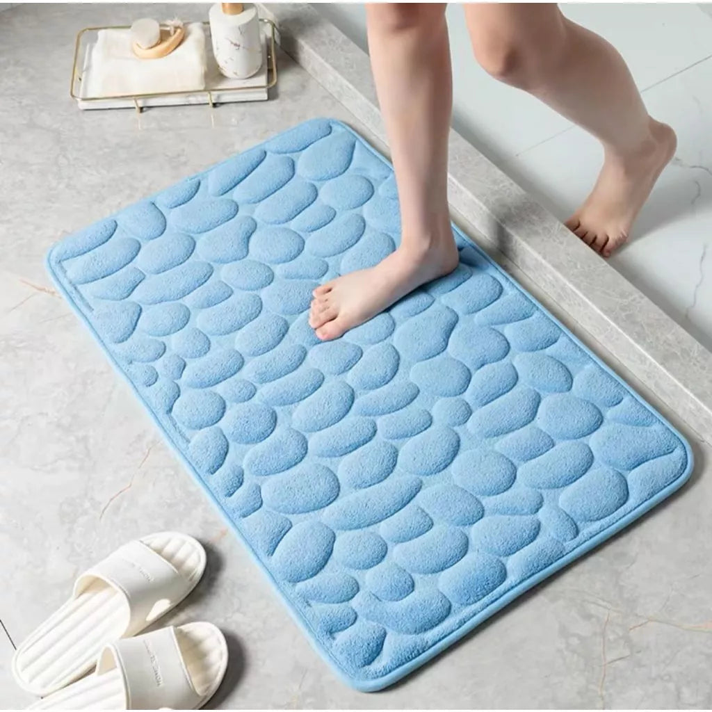 Tapete Para Banheiro Antiderrapante Absorvente e Macio 60x40cm