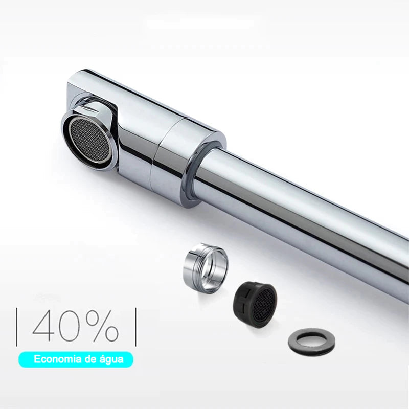 Torneira De Parede Para Cozinha Rotação 360°
