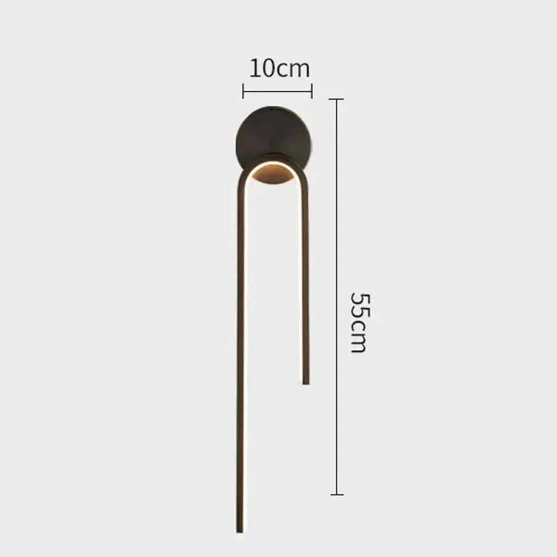 Luminária de Parede Led Design Moderno para Decoração e Iluminação Lavielle