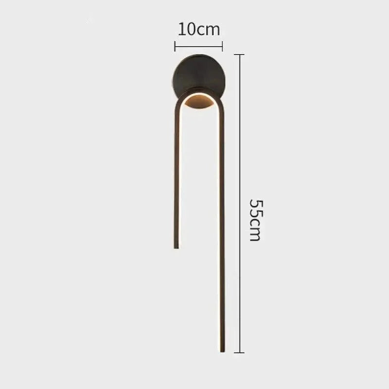 Luminária de Parede Led Design Moderno para Decoração e Iluminação Lavielle